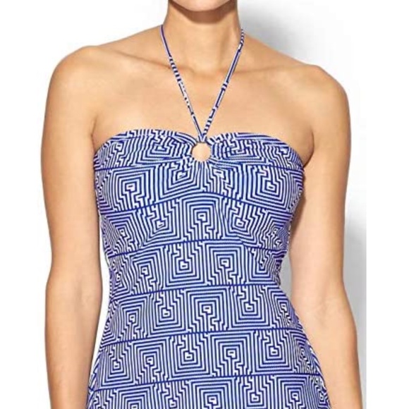 Shoshanna Corfu Print Ring Tankini Swimsuit - Picture 8 of 10